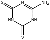 2-AMINO-1,3,5-TRIAZINE-4,6-DITHIOL Struktur