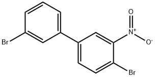 3',4-Dibromo-3-nitrobiphenyl Struktur