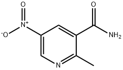 2-Methyl-5-nitronicotinaMide Struktur