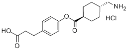 CETRAXATE, HYDROCHLORIDE Struktur