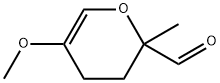 2H-Pyran-2-carboxaldehyde, 3,4-dihydro-5-methoxy-2-methyl- (9CI) Struktur