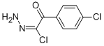 Benzeneethanehydrazonoyl chloride, 4-chloro-alpha-oxo- (9CI) Struktur