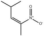 (Z)-2-Nitro-4-methyl-2-pentene Struktur