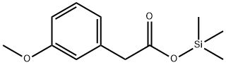 (3-Methoxyphenyl)acetic acid trimethylsilyl ester Struktur