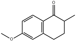 6-METHOXY-2-METHYL-1-TETRALONE Struktur