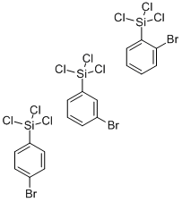 BROMOPHENYLTRICHLOROSILANE Struktur