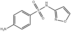 SODIUM 4-AMINO-N-3-ISOXAZOLYL SULPHANILAMIDATE Struktur