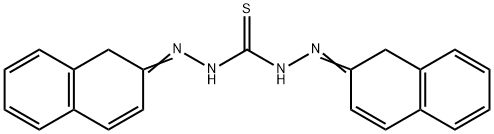 di-2-naphthylthiocarbazone Struktur