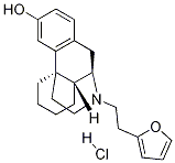 Morphinan-3-ol,17-[2-(2-furanyl)ethyl]-, hydrochloride (9CI) Struktur