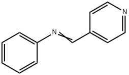 N-[(4-Pyridinyl)methylene]aniline Struktur