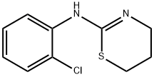 N-(2-CHLOROPHENYL)-5,6-DIHYDRO-4H-1,3-THIAZIN-2-AMINE Struktur