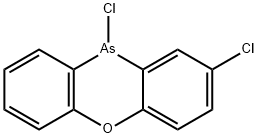 2,10-Dichloro-10H-phenoxarsine Struktur