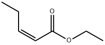 (Z)-2-Pentenoic acid ethyl ester Struktur