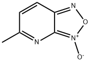 [1,2,5]Oxadiazolo[3,4-b]pyridine,  5-methyl-,  3-oxide Struktur