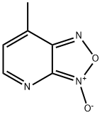 [1,2,5]Oxadiazolo[3,4-b]pyridine,  7-methyl-,  3-oxide Struktur