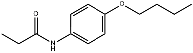 3(4-butoxyphenyl)propionamide Struktur