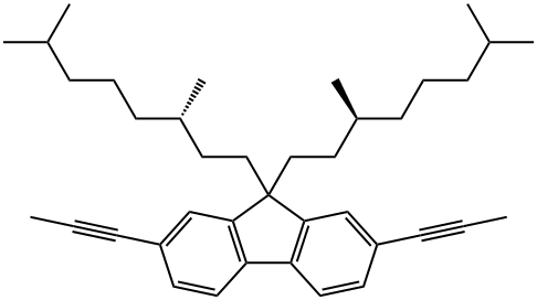 9 9-DI(3' 7'-DIMETHYLOCTYL)-2 7-DI-1-PR& Struktur