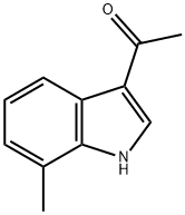 3-Acetyl-7-methylindole Struktur