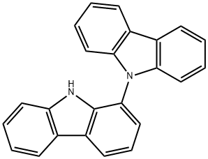 1,9'-Bi(9H-carbazole) Struktur