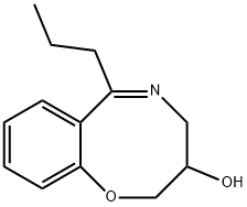 3,4-Dihydro-6-propyl-2H-1,5-benzoxazocin-3-ol Struktur