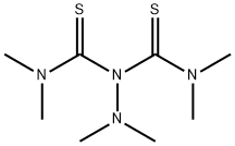 N,N,N',N',2,2-Hexamethyl-1,1-hydrazinedicarbothioamide Struktur