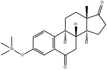 3-(Trimethylsiloxy)-1,3,5(10)-estratriene-6,17-dione Struktur