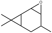 5,8,8-trimethyl-3-oxatricyclo[5.1.0.02,4]octane Struktur