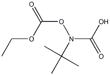 Hydroxylamine, N,O-dicarboxy-, N-tert-butyl ethyl ester (8CI) Struktur