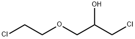 3-(2-Chloroethoxy)-1-chloropropane-2-ol Struktur