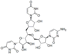 5'-r(uridylyl-uridylyl cytidine) Struktur