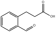 3-(2-FORMYLPHENYL)PROPANOIC ACID Struktur