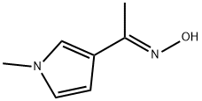 Ethanone, 1-(1-methyl-1H-pyrrol-3-yl)-, oxime, (1E)- (9CI) Struktur