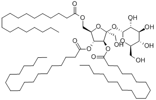 SUCROSE TRISTEARATE Struktur