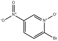 2-Bromo-5-nitropyridine-1-oxide Struktur