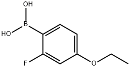 2-氟-4-乙氧基苯硼酸, 279261-82-4, 結(jié)構(gòu)式