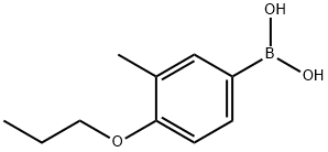 (4-PROPOXY-3-METHYL)BENZENEBORONIC ACID Struktur