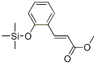 3-[o-[(Trimethylsilyl)oxy]phenyl]propenoic acid methyl ester Struktur