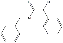 alpha-chloro-n-(phenylmethyl)-benzeneacetamid Struktur