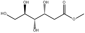 2-Deoxy-D-arabino-hexonic acid methyl ester Struktur