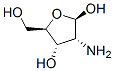 beta-D-Ribofuranose, 2-amino-2-deoxy- (9CI) Struktur