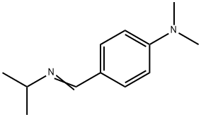 N,N-Dimethyl-4-[(isopropylimino)methyl]aniline Struktur