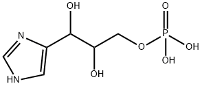 1-(1H-Imidazol-4-yl)-1,2,3-propanetriol 3-dihydrogen phosphate Struktur