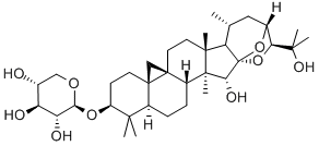 CIMIGENOL 3-O-BETA-D-XYLOPYRANOSIDE Struktur