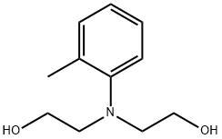 DIETHANOL-O-TOLUIDINE Struktur