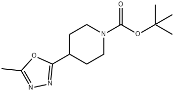 1-BOC-4-(5-メチル-1,3,4-オキサジアゾール-2-イル)ピペリジン price.