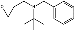 N-tert-butyl-N-(2,3-epoxypropyl)benzylamine Struktur