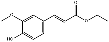 エチル (E)-フェルラ 化學(xué)構(gòu)造式