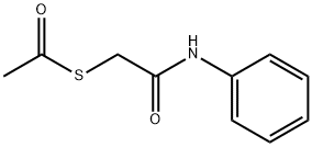 2-(Acetylthio)acetanilide Struktur