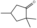 2,2,4-TRIMETHYLCYCLOPENTANONE Struktur