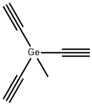 Germane, triethynylmethyl- Struktur